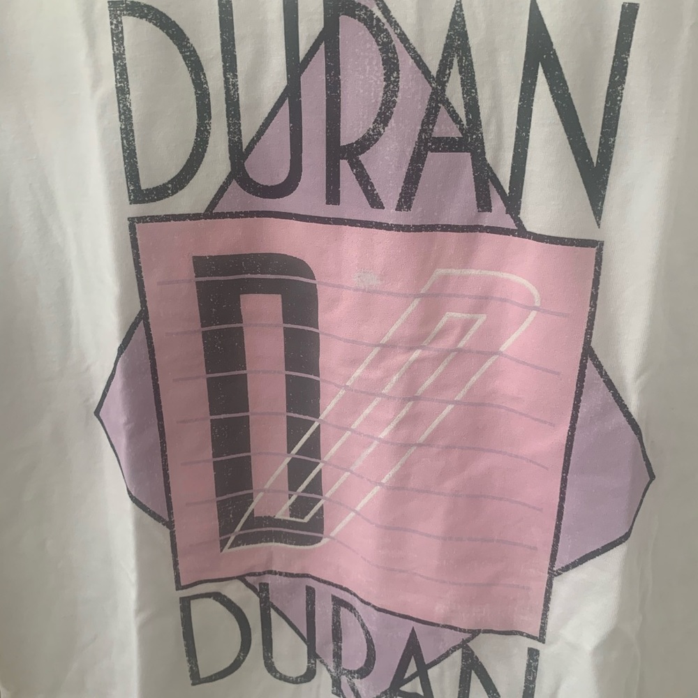 RECYCLED KARMA Duran Duran Graphic T-shirt NWOT M